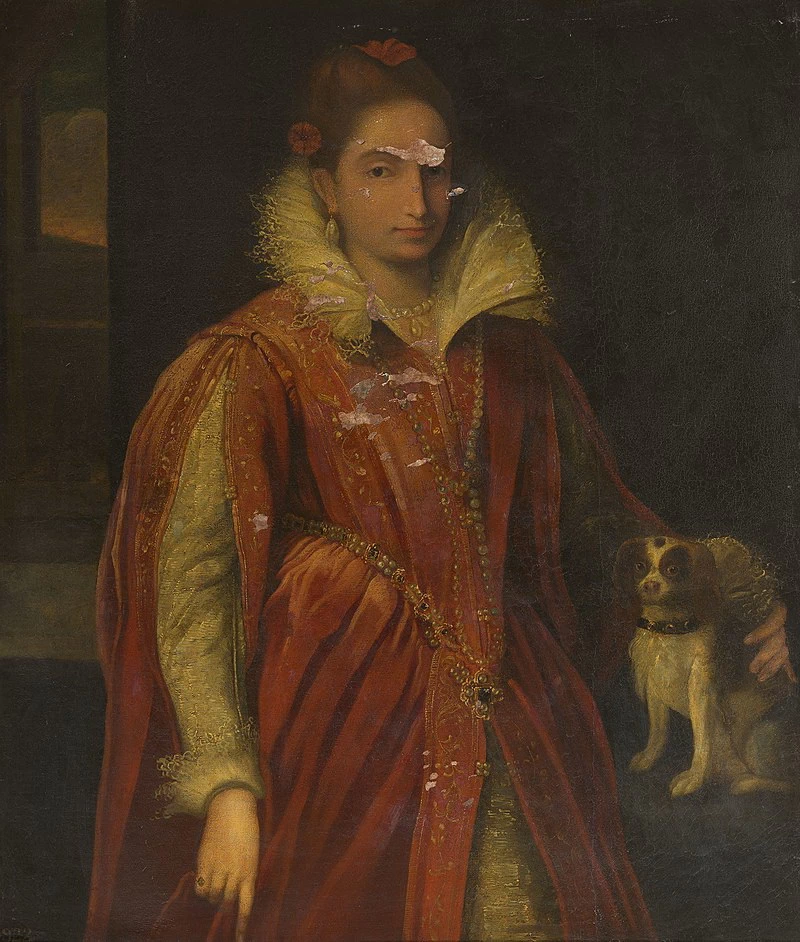 Ritratto di Lavinia Feltria Della Rovere - Barocci Federico